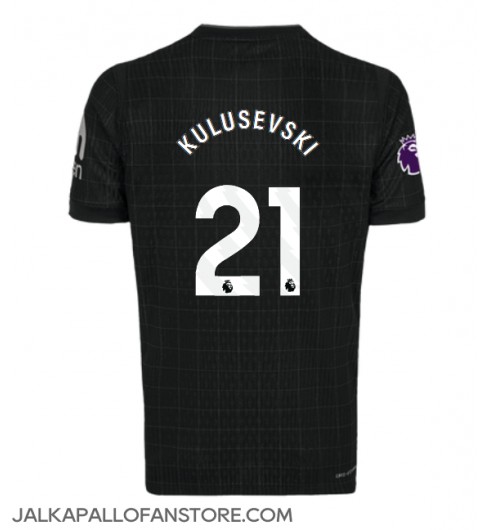 Tottenham Hotspur Dejan Kulusevski #21 Vieraspaita 2025-26 Lyhythihainen Tottenham Hotspur Dejan Kulusevski #21 Vieraspaita 2025-26 Lyhythihainen